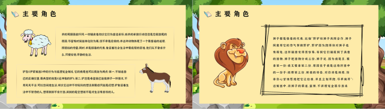 中小学生必读文学名著古希腊《伊索寓言》故事简介图书鉴赏分析教师备课课件PPT模板-7