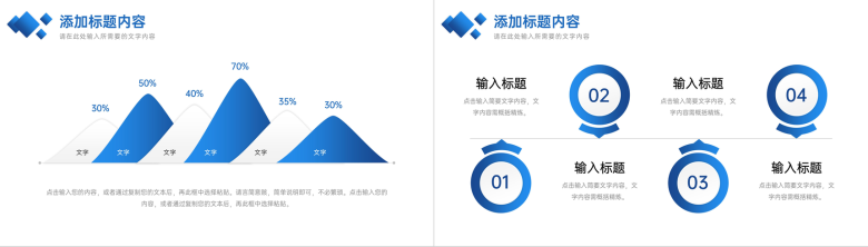 蓝色简约周工作计划员工项目情况汇报PPT模板-3