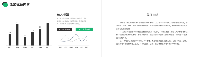 绿色商务风数据复盘总结项目情况分析PPT模板-10