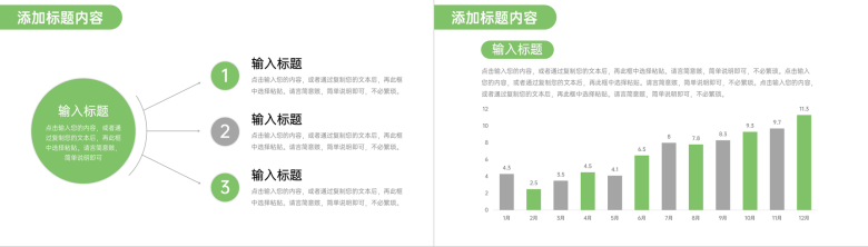 绿色商务项目进度管理工作实施计划方案PPT模板-8