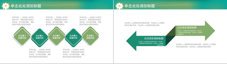 绿色小清新大学生毕业设计专业论文答辩PPT模板-6