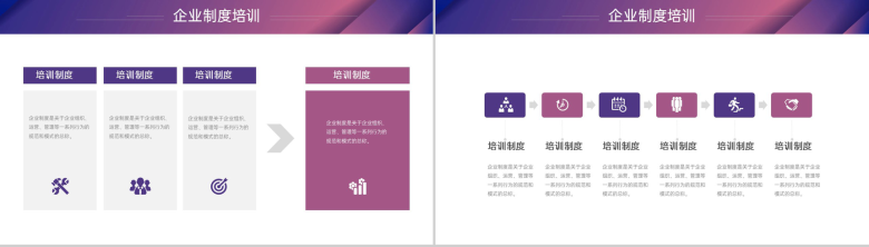 紫色大气企业管理制度培训团队建设发展规划PPT模板-6