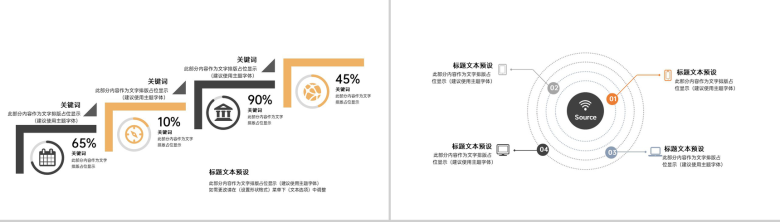 黄色简约毕业季大学生毕业答辩及论文总结PPT模板-9