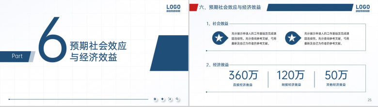 蓝色简约医学课题申报答辩研究目标及过程PPT模板-13