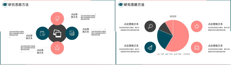 红绿撞色简约法学专业毕业论文答辩绪论背景PPT模板-5