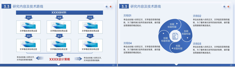 简约杰青优青学术项目申报答辩主要学术成绩PPT模板-12