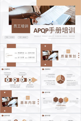 部门员工APQP手册培训项目过程审核标准要求学习PPT模板